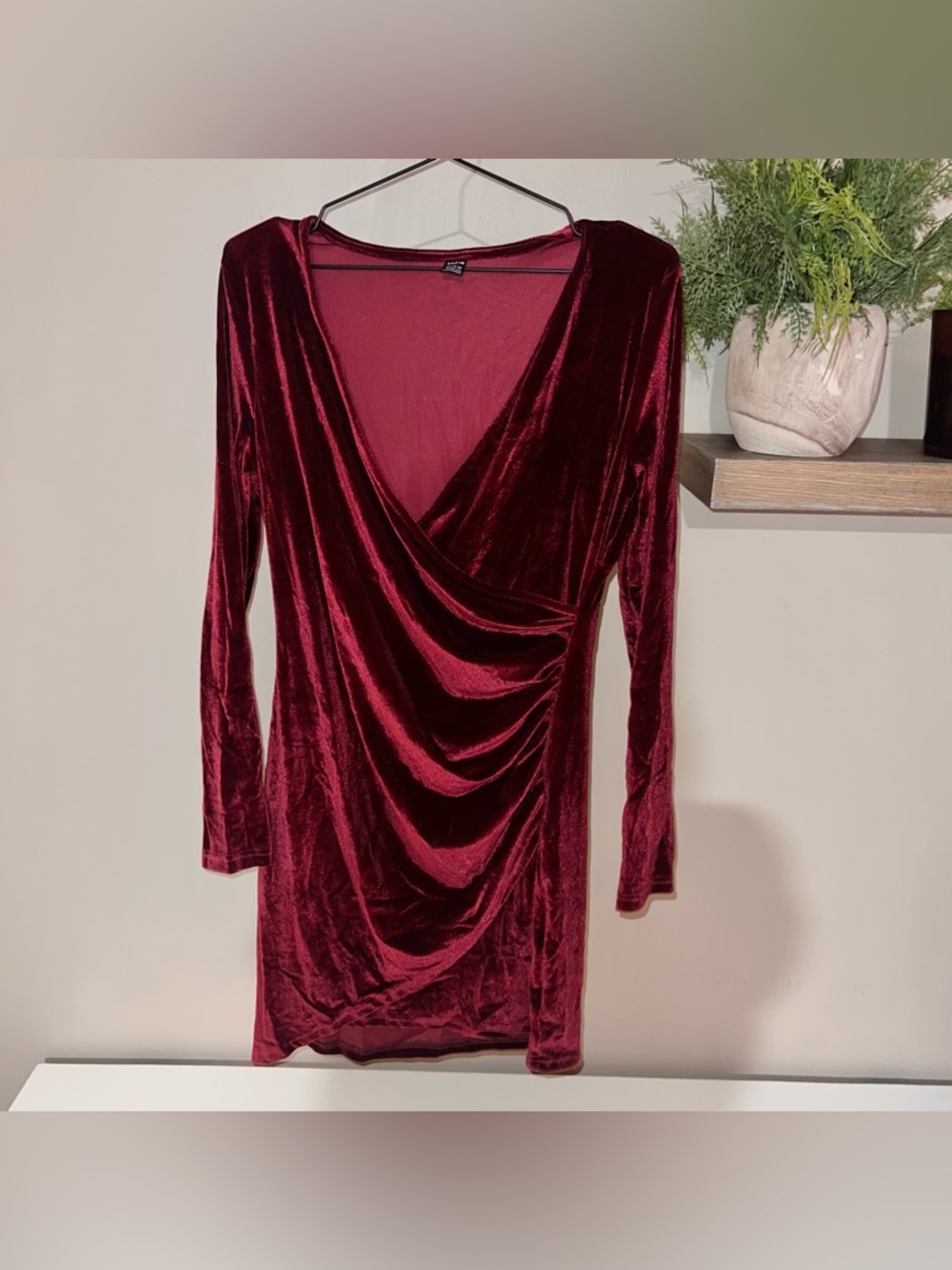 velvet dress